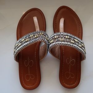 Jessica Simpson brown sandals